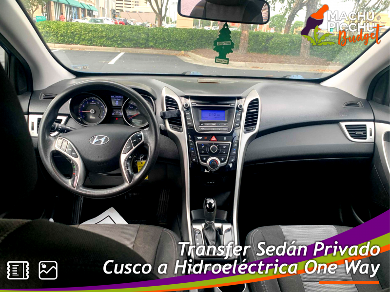 Auto Privado Cusco a Hidroeléctrica One Way - Servicio Privado (Sedán)