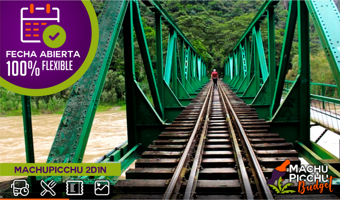 Tour Machu Picchu por Bus 2D/1N (Low Cost, Ruta por Hidroeléctrica)