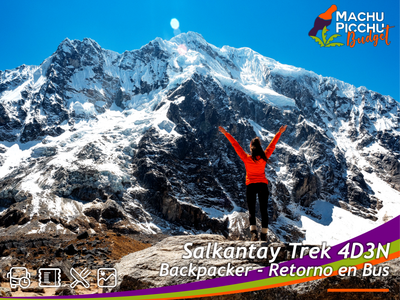Salkantay Trek 4 DÃas 3 Noches Machu Picchu (Low Budget, Retorno en Bus Hidroeléctrica)